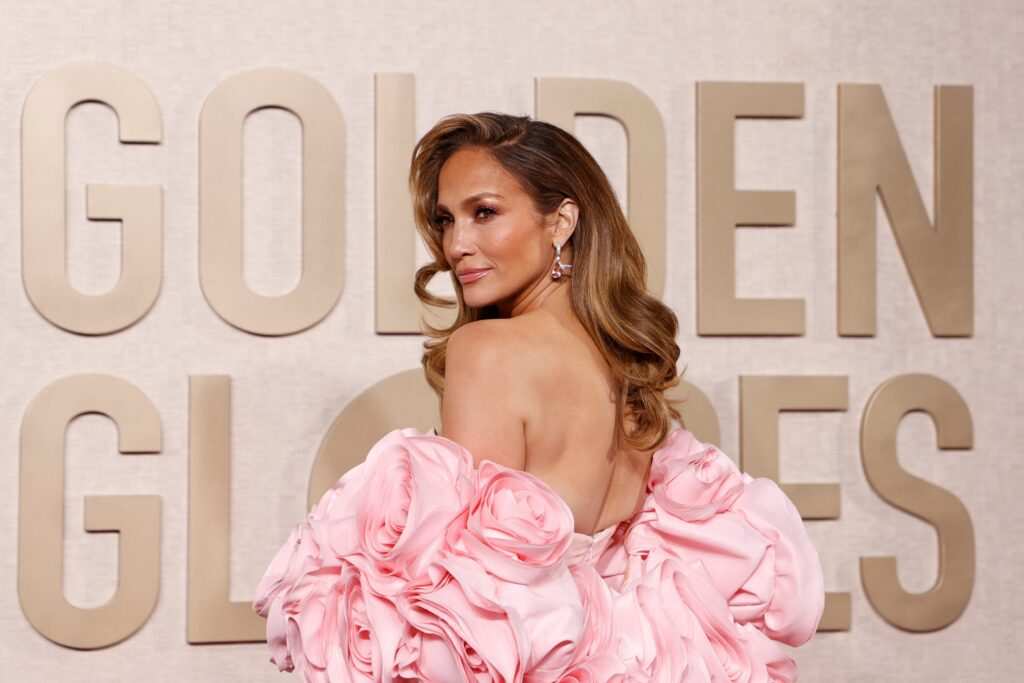 jenifer lopez at golden globe